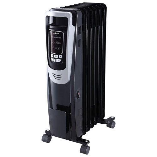 Ecohouzng Oil-Filled Radiator Heater - Black