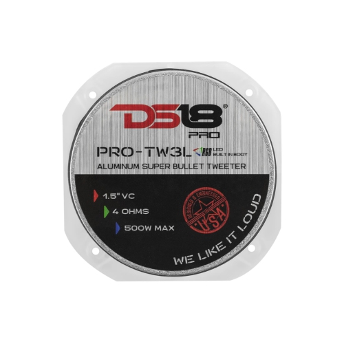 Super haut-parleur d’aigus de 1.5 po DS18 PRO-TW3L 4 ohms, 500 W.