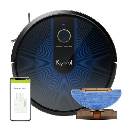 Kyvol Cybovac E31 Mop Robot Vacuum and Sweeping Cleaner, Smart Navigation, Voice Control.