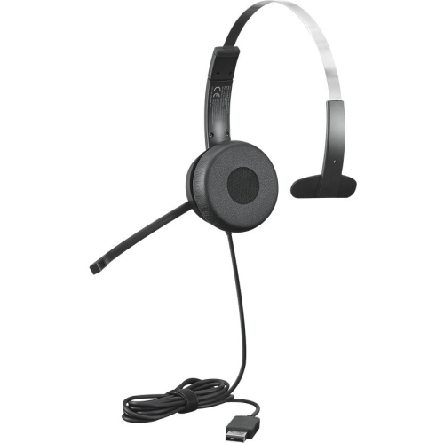 Lenovo On-Ear Headsets with Noise Cancelling Mic - Black