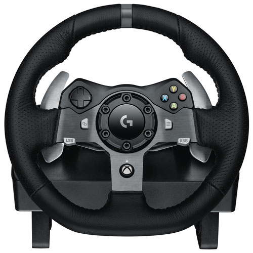 Logitech G920 Driving Force Racing Wheel for Xbox/PC - Dark - Open Box