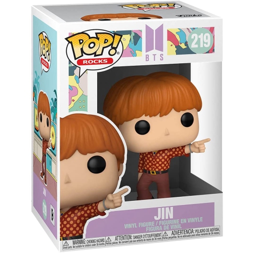 Pop Rocks BTS 3.75 Inch Action Figure - Jin #219