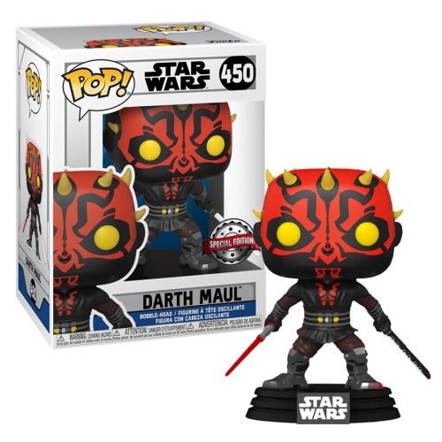 POP  Star Wars 3.75 Inch Action Figure Exclusive - Darth Maul #450