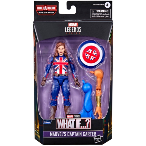 Marvel Legends Disney+ 6 Inch Action Figure What If BAF The Watcher - Captain Carter