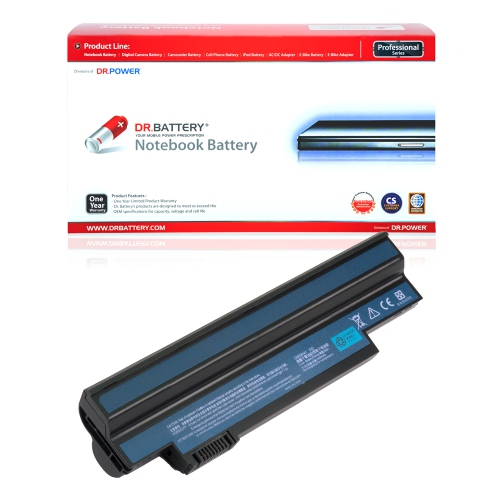 DR. BATTERY  - Replacement for Acer Aspire One 532G / 532H / 533 / Ak.003Bt.063 / Ak.003Bt.064 / Ak.003Bt.066 / Ak.003Bt.070 [10.8V / 4400Mah / 48Wh]