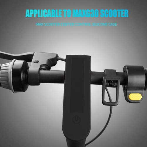 Couvercle en silicone avec panneau de commande central pour trottinette Ninebot MAX G30