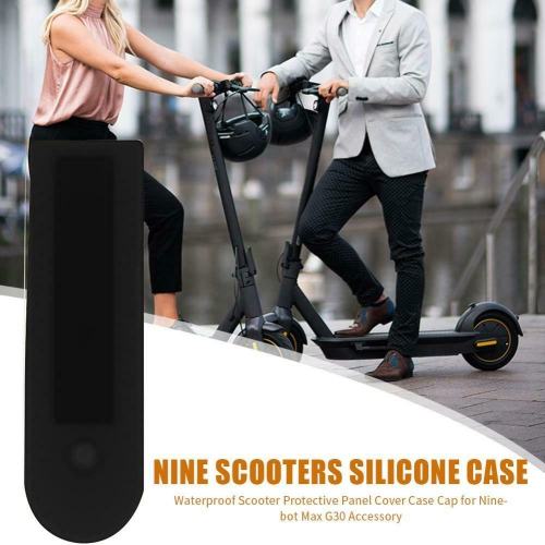 Couvercle en silicone avec panneau de commande central pour trottinette Ninebot MAX G30