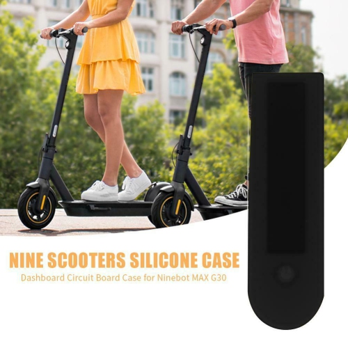 Couvercle en silicone avec panneau de commande central pour trottinette Ninebot MAX G30