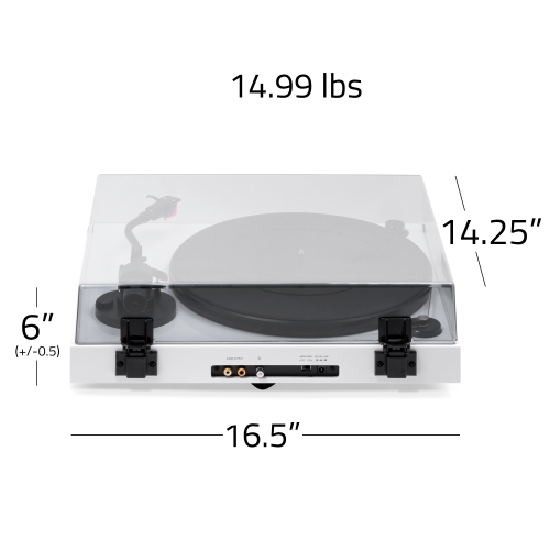 Fluance RT83 Reference High Fidelity Vinyl Turntable Record Player with Ortofon 2M Red Cartridge & Speed Control Motor
