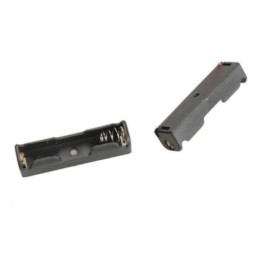 10x Single Slot AAA Mobile Battery Clip Case Holder Box with Wire Leads DIY