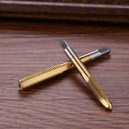 5pcs/Set HSS M3 M4 M5 M6 M8 Titanium Spiral Screw Tap Drill Bits Hand Tools