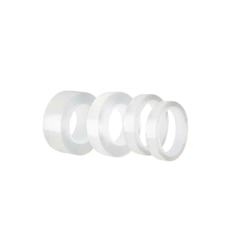 Washable Reusable Double Sided Adhesive Tape Transparent Traceless Gel Tape