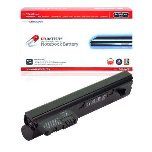 Image 1 of 7.. DR. BATTERY - Replacement for Compaq Mini 100 / 102 / 110 / 110c / CQ10 / BX03 / BX06 / HSTNN-CB0C / HSTNN-CB0D / HSTNN-DB0C [10.8V / 4400mAh / 48Wh]