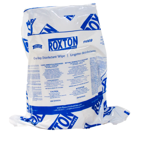 ROXTON EMBOSSED DISINFECTING WIPES - 800 COUNT ROLL
