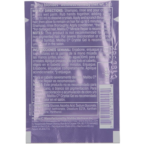 Malibu C Blondes Weekly Brightener 12-pk. by Malibu Wellness