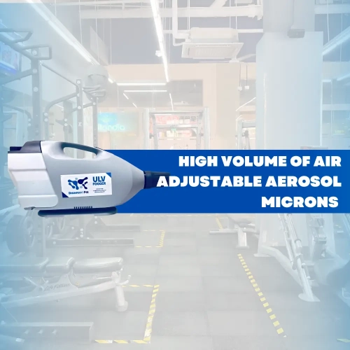 Roxton Heavy Duty ULV Cold Fogger, Disinfect Gyms, Offices, Schools, 10M Throw