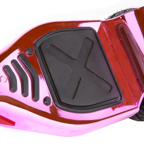 XPRIT Legion 8.5'' Hoverboard tout-terrain tout-terrain pour adultes, noir  chromé, pneu robuste, lumières LED, certifié UL2272 