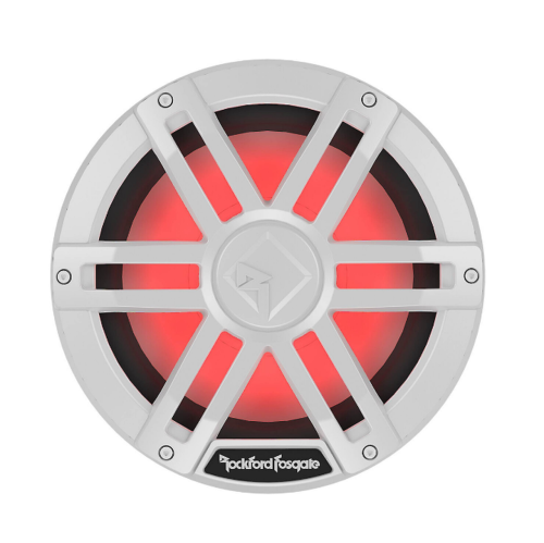 Rockford Fosgate M1D2-10 M1 Series 10" Marine Subwoofer with RGB LED Lighting - White