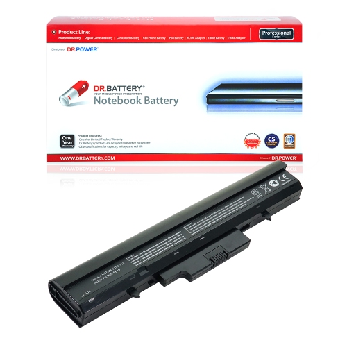 DR. BATTERY - Replacement for HP 510 Notebook PC / 530 Notebook PC / 440264-ABC / 440265-ABC / 440266-ABC / 440268-ABC [14.4V / 4400mAh / 63Wh] ***