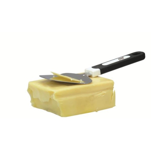 ISTAR Cheese Slicer Stainless Steel, Soft Rubber Handle and Comfortable Grip, Heavy Duty Cheese Slicer for Easy and Fast Slicing of Soft Blue Cheese,