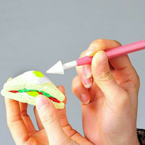 8Pcs Pottery Clay Sculpting Tools Polymer Clay Tools, Wood Carving Tools Pottery Clay Modelling Tools Double-Ended for Sculpture Modelling Clay