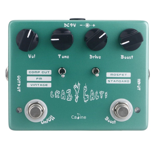 CALINE CANADA  Caline Cp-20 Crazy Cacti Overdrive Pedal True Bypass
