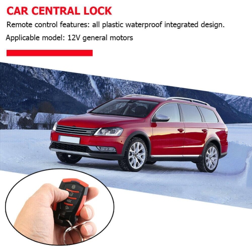 Car Remote Central Door Lock Kit Auto Keyless Entry Alarm System 410/T111
