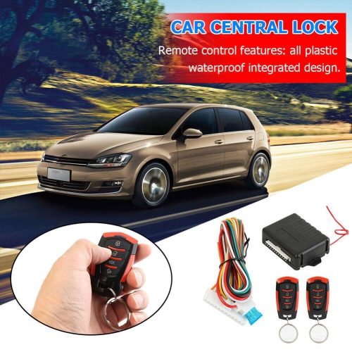 Car Remote Central Door Lock Kit Auto Keyless Entry Alarm System 410/T111