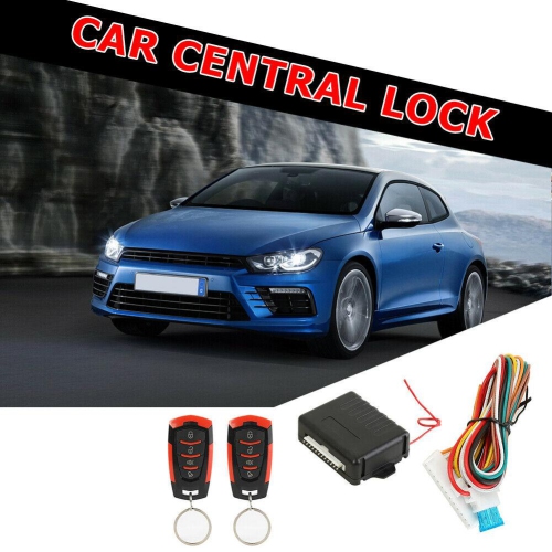 Car Remote Central Door Lock Kit Auto Keyless Entry Alarm System 410/T111