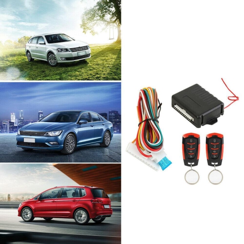 Car Remote Central Door Lock Kit Auto Keyless Entry Alarm System 410/T111