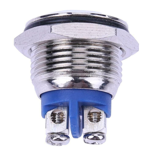 16mm Starter Switch Boat Horn Momentary Stainless Steel Push Button Switch