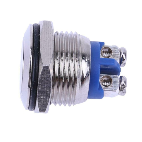 16mm Starter Switch Boat Horn Momentary Stainless Steel Push Button Switch