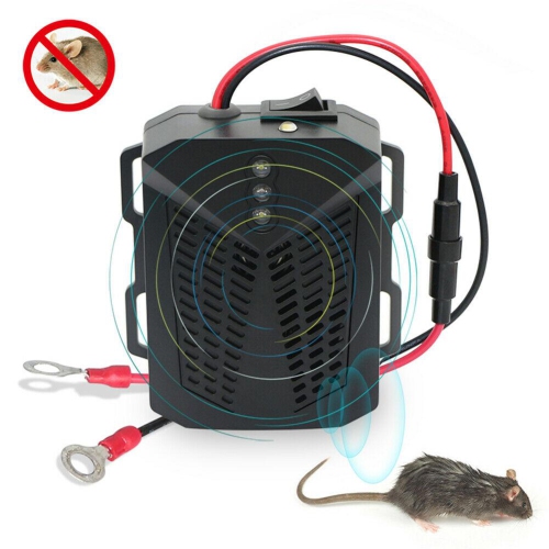 12V Car Rat Rodent Ultrasonic Repellent Marten Shock Mice Repeller Engine