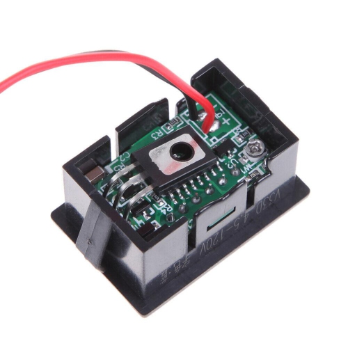 0.36" DC4.5-120V LED Voltmeter Digital Volt Meter Car Motorcycle Blue