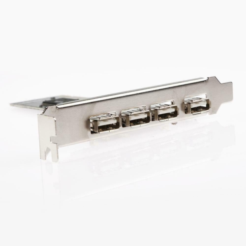 4 Ports PCI-E to USB 2.0 HUB PCI Express Expansion Card Adapter Converter
