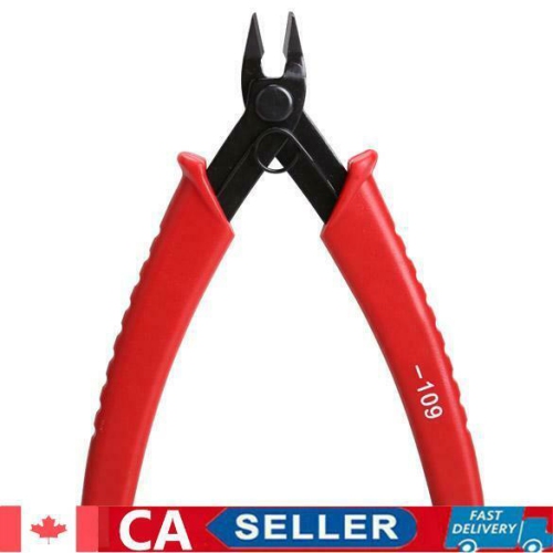 Mini 5 Inch Electrical Crimping Plier Snip Cutter Hand Tool Red Handle