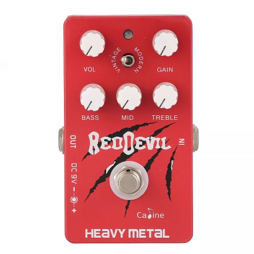 CALINE CANADA  Caline Cp-30 Devil Heavy Metal Distortion In Red