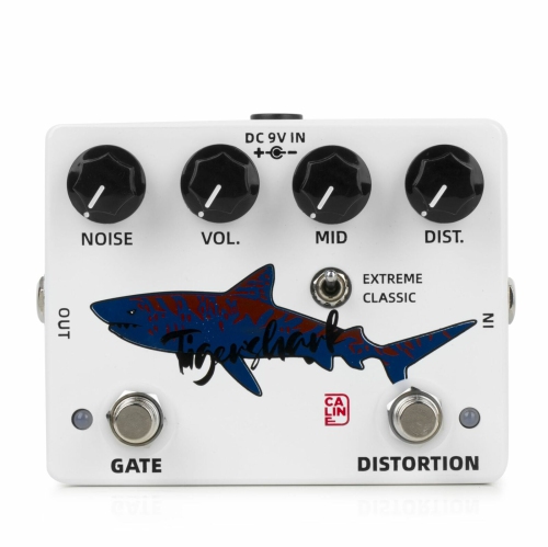 CALINE CANADA  Caline Dcp-09 Tigershark Metal Distortion + Noise Gate Guitar Effect Pedal