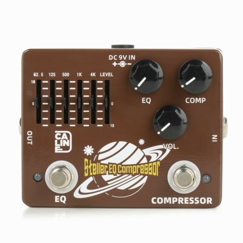 CALINE CANADA  Caline Dcp-10 "steller" Eq / Compressor Guitar Effect Pedal
