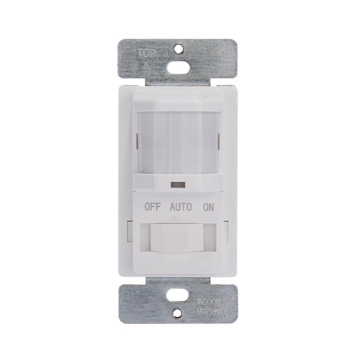 Interrupteur à capteur de mouvement unipolaire, interrupteur à capteur PIR, modes d'occupation et d'inoccupation - PrimeCables®