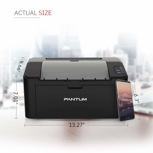 Pantum P2500W Wireless Monochrome Laser Printer - Only Support 