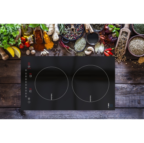 Cheftop Portable Induction Cooktop 2 Burner Electric Cooktop with Kids Safety Lock 1800 Watt, Touch Sensor Control, Multiple Controls Cooking Zones &