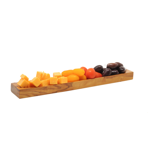 BeldiNest Olive Wood Cheese Olive Plate