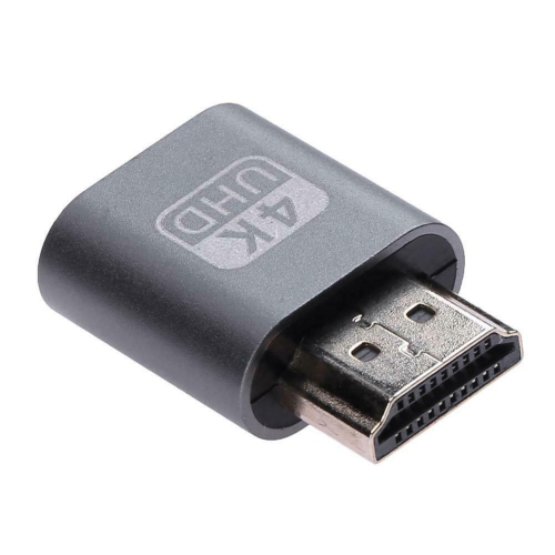 Virtual HDMI-compatible Dummy Adapter 1.4 DDC EDID Display Emulator for Min