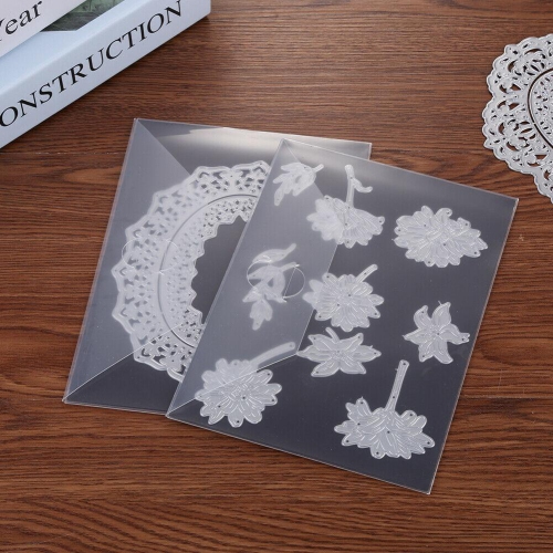 10pcs Rubber Magnet Sheet DIY Photo Picture Cutting Die Black Magnetic Mats