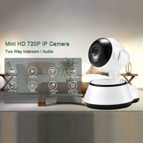 V380 WiFi Surveillance Camera Infrared Night Vision Home Security IP Camera
