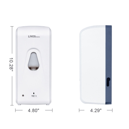 Wall Mount Automatic Soap Dispenser, 900ML Capacity with Infrared Motion Sensor Soap Dispenser
