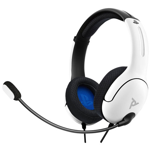 PDP LVL40 Gaming Headset for PS5/PS4 - White