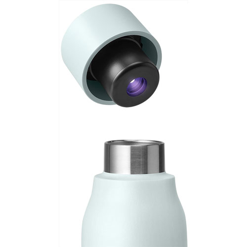 LARQ PureVis 740ml (25 oz.) Self-Cleaning Insulated Stainless Steel Water Bottle - Seaside Mint
