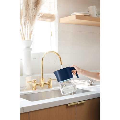 LARQ PureVis 1.9L Self-Cleaning UV Water Filter Pitcher - Monaco Blue